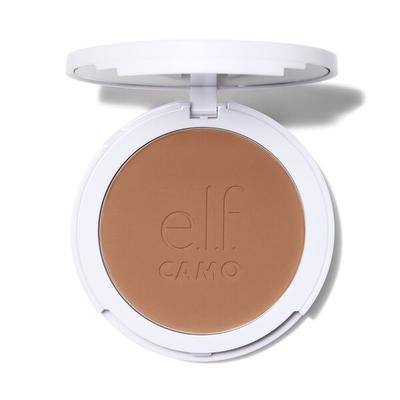 e.l.f. Cosmetics Camo Powder Foundation In Medium 375 N - Vegan and Cruelty-Free Makeup