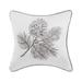 18" x 18" Pinecone Spring Embroidered Throw Pillow