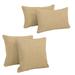 Blazing Needles Delaney Indoor/Outdoor Throw Pillow Set (Set of 4)