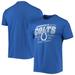 Men's Junk Food Royal Indianapolis Colts Throwback T-Shirt