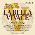 La Bella Strings »VIVACE OUD - OUVIV-T - TURKISH TUNING« Saiten für Oud - Fluorocarbon/Silver-Plated Wound - 11-Saitiges Set