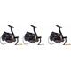 3 X Sonik Vaderx RS 8000 Big Pit Carp Reels with spare spoos NEW Fishing
