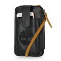 Timberland Pro Women's Mobile Phone Crossbody Wallet RFID Leather Shoulder Bag, Black (Antique Pink), One Size UK