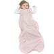 Woolino Toddler Sleeping Bag - 4 Season Merino Wool Baby Sleeping Bag 2-4 Yrs Rose