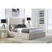 Joss & Main Anniah Low Profile Platform Bed Upholstered/Linen in Brown | 56 H x 59 W x 83 D in | Wayfair A4E6B1CF2DC447759A9478956ABCE101