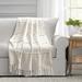 Steelside™ Cecillia Cotton Throw Cotton in Gray | 60 H x 50 W in | Wayfair B9A6CD05ABBD40FFA03919B6233F1228