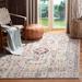 Blue/Gray 132 x 0.3 in Indoor Area Rug - Langley Street® Felty Oriental Gray/Blue/Orange Area Rug | 132 W x 0.3 D in | Wayfair