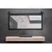 Neace Rayne Bathroom/Vanity Mirror, Wood in Black Laurel Foundry Modern Farmhouse® | 30.5 H x 55.5 W x 0.75 D in | Wayfair