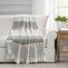 Steelside™ Cecillia Cotton Throw Cotton in Gray | 60 H x 50 W in | Wayfair 075E05C981774E14A3DF16542345C7E8