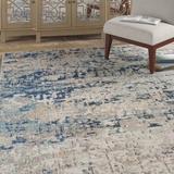 Blue/Gray 36 x 0.3 in Indoor Area Rug - Langley Street® Felty Abstract Gray Area Rug | 36 W x 0.3 D in | Wayfair 502AE6729B3A456DB823C682768532D9