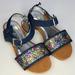 Nine West Shoes | Brand New Nine West Girls Glittery Sandals | Color: Blue | Size: 11g