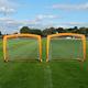 PROGOAL Square Pop Up Goals (Pair) - Pair of 4ft Mini Football Goals for the Garden. 2x Pop Up Football Goals, Portable Football Nets for Adults & Kids. Football Training Equipment for All Ages.