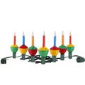 Tupkee Christmas Bubble Lights - Set of 7 Multi-Color Lights - Bubble Lights for Christmas Tree in Blue/Green/Orange | Wayfair 8343