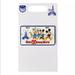 Disney Accents | Mickey Mouse And Friends License Plate Pin Walt Disney World 50th Anniversary | Color: Blue/White | Size: Os