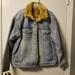 Levi's Jackets & Coats | Levi's Big E Original Faux Fur Lined Denim Trucker Coat Reversible Size Large | Color: Blue/Tan | Size: L