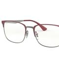 Ray-Ban Accessories | New Ray-Ban Optical Rb 6433 3040 Red/ Silver Eyeglasses Frame 53-19-145mm | Color: Red/Silver | Size: Os