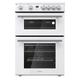 Hisense HDE3211BWUK 60cm Electric Cooker with Ceramic Hob-White A Rated Double Oven
