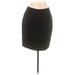 H&M Casual Skirt: Black Solid Bottoms - Women's Size 12