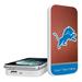 Detroit Lions Personalized Football Design 5000 mAh Wireless Powerbank