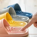 Pantoufles d'Été 3D pour Couple Chaussures de Bain Unisexes Souples et Antidérapantes Tongs à