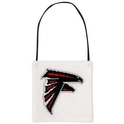 White Atlanta Falcons Team Pride Cross Stitch Craft Kit