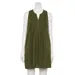 Petite Sonoma Goods For Life Sleeveless Pintuck Dress, Women's, Size: XS Petite, Green