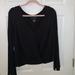 American Eagle Outfitters Tops | 3 For $20! American Eagle Outfitters Soft & Sexy Bell Sleeve Long Sleeve Top | Color: Black | Size: M