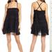 Free People Dresses | Free People Shailee Slipdress Free People | Color: Black | Size: Xs