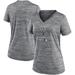 Women's Nike Anthracite Chicago White Sox Authentic Collection Velocity Performance V-Neck T-Shirt