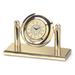 Gold Pennsylvania Quakers Logo Arcade Desk Clock