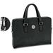 Women's Black Georgetown Hoyas Leather Briefcase
