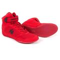 Gorilla Wear High Tops Red rot - schwarzes Logo - Bodybuilding und Fitness Schuhe für Damen und Herren, EU 40