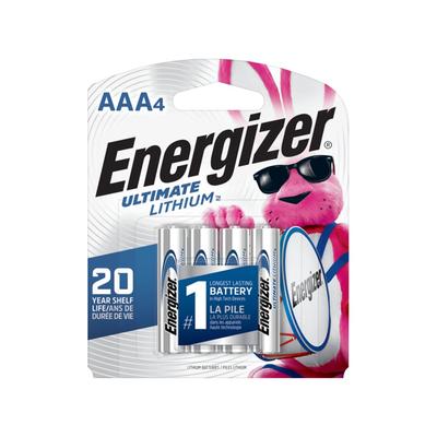 Energizer Ultimate Lithium Battery AAA 1.5 Volt Lithium SKU - 742152
