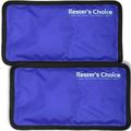 Rester's Choice Gel Cold & Hot Packs (2-Piece Set) Medium 5x10 in. Reusable Warm or Ice Packs for Injuries, Hip, Shoulder, Knee, Back Pain – Hot & Cold Compress for Swelling, Bruises, Surgery