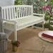 Joss & Main Zoa Gavin Mist Indoor/Outdoor SunbrBench Cushion Acrylic in Brown/Gray/Green | 3 H x 48 W in | Wayfair 699AE0D5102248A6BCB65DE374FFF54C