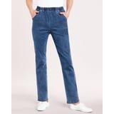Blair DenimEase Full-Elastic Classic Pull-On Jeans - Denim - 16P - Petite