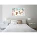 The Holiday Aisle® "Neighborhood Holiday I" Gallery Wrapped Canvas By Farida Zaman Canvas in White | 24 H x 36 W x 1.5 D in | Wayfair