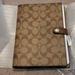 Coach Office | Coach Snap Leather Journal Five Star Last One With Designer Pen Lowered Today | Color: Brown | Size: Os