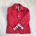 Burberry Jackets & Coats | Burberry Children's Quilted Jacket Size 7y | Color: Red | Size: 7g