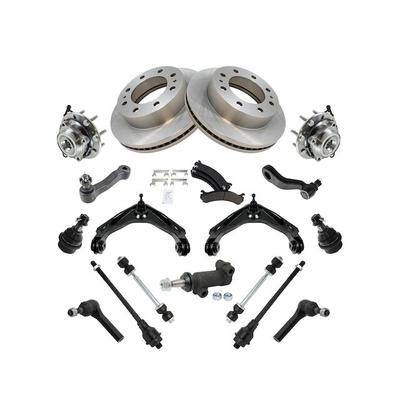 2007 GMC Sierra 3500 Classic Front Brake Pad Rotor Wheel Hub Control Arm  Kit - TRQ - Shopping.com