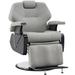 Elianah Inbox Zero Hydraulic Recline Barber Chair All Purpose Salon Beauty Spa Styling Equipment 9208 Match/Water Resistant in Gray | Wayfair