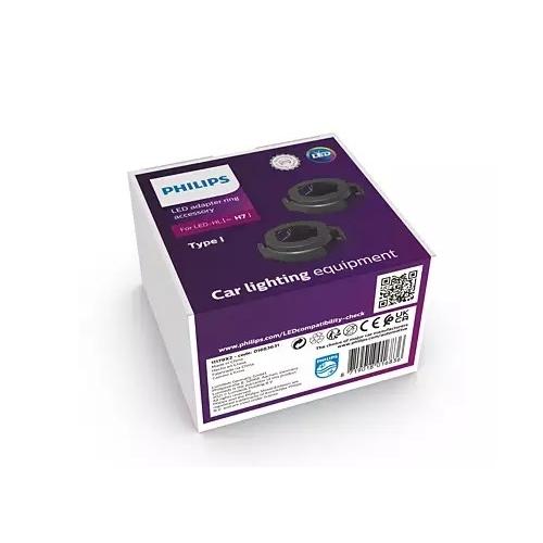 PHILIPS Adapterring H7 LED type I (2stk.) Lampenfassung, Hauptscheinwerfer 11179X2