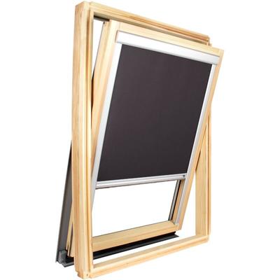 Avosdim - Schwarzes Verdunkelungsrollo für Roto ® Dachfenster - 11/11 - Fensterscheibe: b 100 cm x Image
