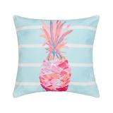 18" x 18" Palm Beach Tropical Pineapple Indoor/Outdoor Throw Pillow - 18 x 18