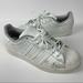 Adidas Shoes | Adidas Superstar Womens Fv3285 White Athletic Shoes Sneakers | Color: White | Size: 9