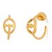 Kate Spade Jewelry | Kate Spade Heart Huggie Hoop Earings Nwt | Color: Gold | Size: Os