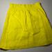 J. Crew Skirts | J. Crew Yellow Skirt Excellent Condition | Color: Yellow | Size: 10