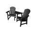 Rosecliff Heights Kleinman 2-Chair Dining Table Settee, Stainless Steel in Black | 36 H x 81 W x 28 D in | Wayfair 13CD8EE0FC4B46B2891BC0B0D02355DF