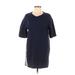 Zara TRF Casual Dress - Mini: Blue Solid Dresses - Women's Size Medium