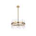 Elegant Lighting Serena 20 Inch Large Pendant - 2200D20SG